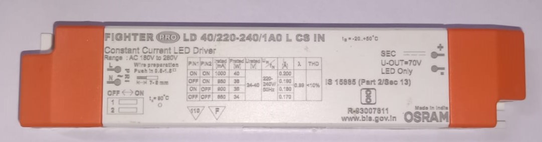 FIGHTER PRO LD 40/220-240/1A0 CS L IN