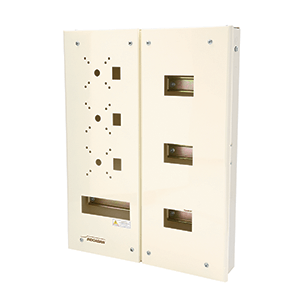 Indo Asian Make   6 Way Phase Selector Bare Single Door Distribution Board (I 8 + O 18)